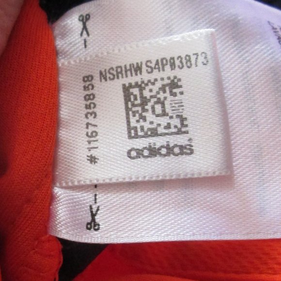 Adidas Mens Blue\Orange\Gray 1/4 Button Down  Short Sleeve Golf Shirt Si… - Picture 7 of 7